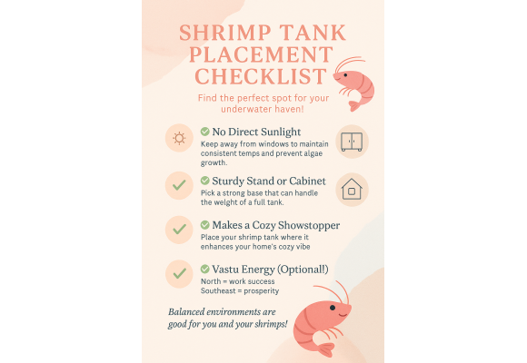 Top Tips for Aquarium Placement: Find the Perfect Spot for Your Underwater Shrimply Sanctuary! ✨
